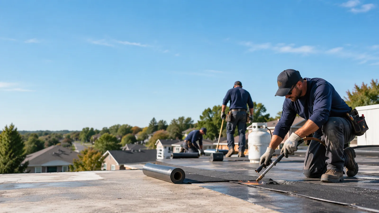 Flat Roof Leak Repair providers in Rock, KS